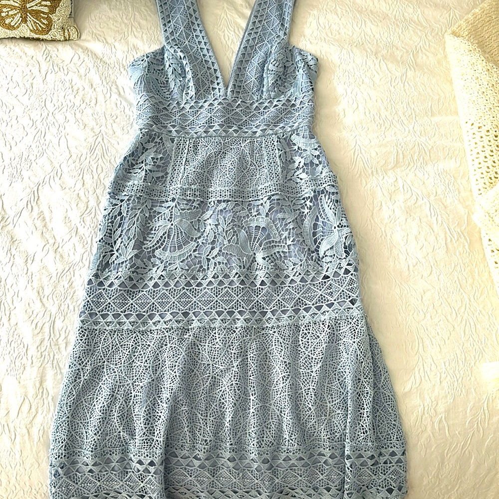 BCBG Floral Gown